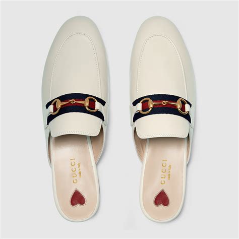 gucci 拖鞋|Gucci Princetown皮革拖鞋.